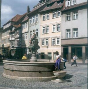 Bad Langensalza. Brunnen am Neumarkt