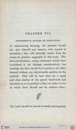 VII. Progressive styles of execution / Concluding remarks