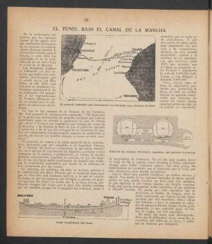 El túnel bajo el canal de la Mancha