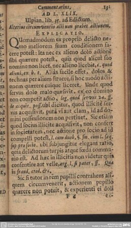 Ad L.XLIX. Ulpian. lib. 35. ad Edictum