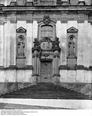 Zisterzienserkirche; Westfassade, Portal