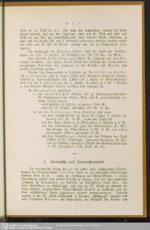 3. Unterricht und Unterrichtsmittel