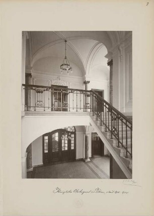 Oberbergamt, Bonn: Treppenhaus