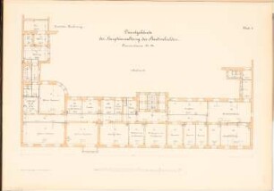 Staatsschuldengebäude, Berlin: Grundriss 1.OG 1:100