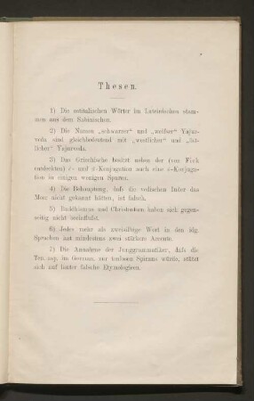 Thesen