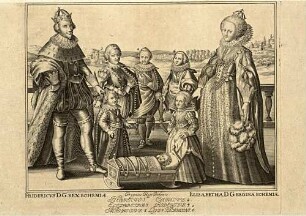 Kurfürst Friedrich V. von der Pfalz und seine Familie