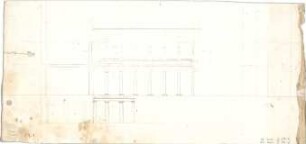 Bühlmann, Josef; Öffentl. Gebäude - Säulenreihe (Ansicht)