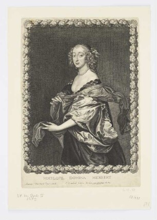 Penelope. Domina Herbert, Blatt 8 der Folge "Grafen und Gräfinnen"