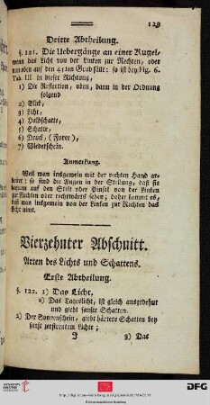Vierzehnter Abschnitt