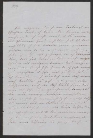 Brief an Sebastian Hensel : 1853