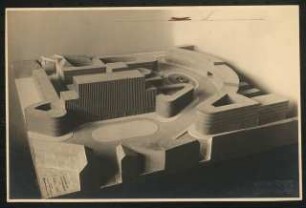 City-Neugestaltung Hindenburg: Modellansicht