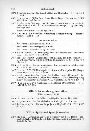 XIII. 5. Volksdichtung, Inschriften