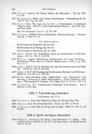 XIII. 5. Volksdichtung, Inschriften