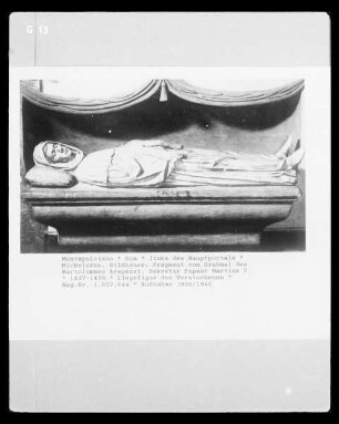 Grabmal des Bartolomeo Aragazzi, Sekretär von Papst Martin V.
