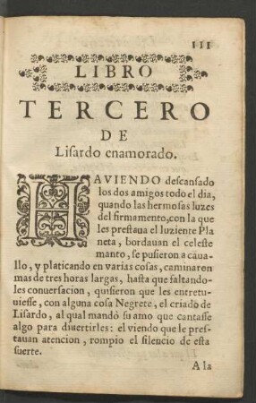 Libro Tercero