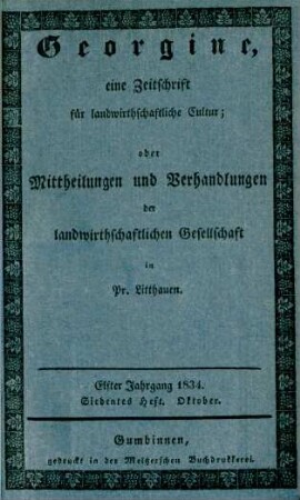 Elfter Jahrgang 1834. Siebentes Heft. Oktober.