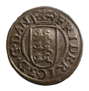 Münze, Schilling (Skilling), 1667