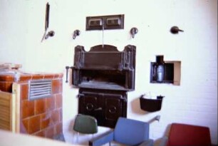 Inneres des Backhauses, Backofen ist noch funktionstüchtig, aber lange nicht benutzt