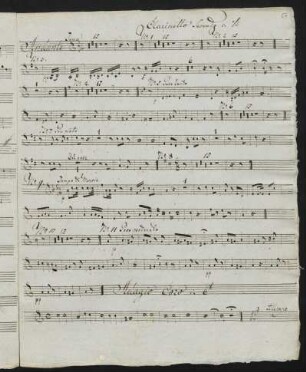 Clarinetto II
