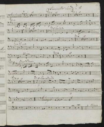 Clarinetto II