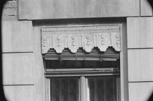 Detailaufnahme einer Fassade