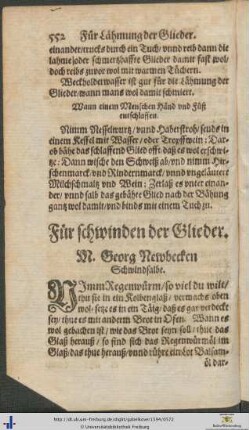 Für schwinden der Glieder
