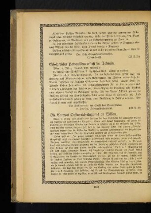 Die Antwort Oesterreich=Ungarns an Wilson.