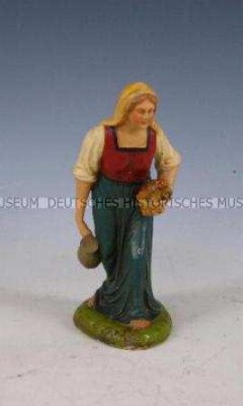 Weihnachtskrippe: Magd
