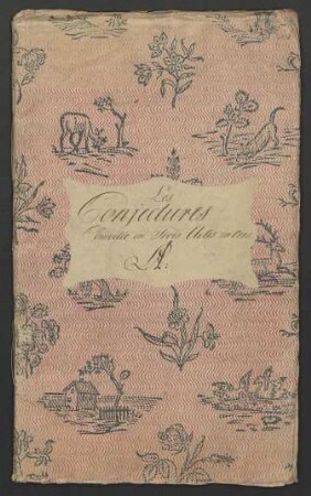 Les Conjectures : Comedie en Trois Actes, en vers