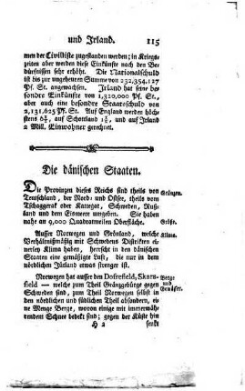 Die daenischen Staaten