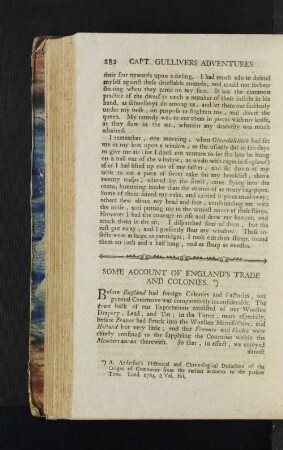Some Account of England's Trade and Colonies.