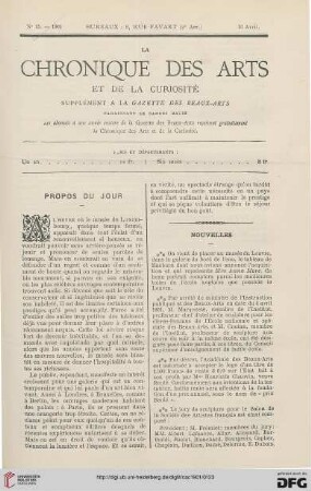 Nr. 15 (13 Avril)