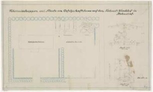 Bauplan Fahrradschuppen und Abborte Südwestkirchhof Stahnsdorf- Gefolgschaftshaus