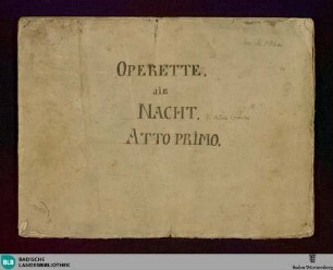 La Notte critica - Don Mus.Ms. 1546a-d