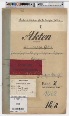 Das neubes. Gebiet: Justizangelegenheiten, Bestrafungen, Verhaftungen, Durchsuchungen. Ausweisungen: Bd. 2