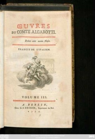 Vol. 3: Essais Sur Divers Sujets