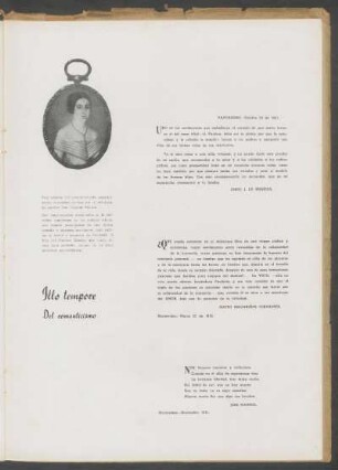Illo tempore - Del romanticismo