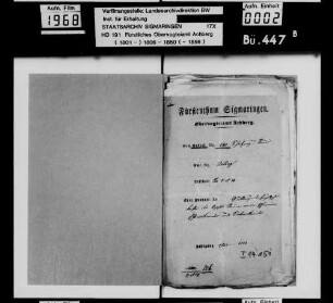 Quittungen der Landeskasse über bezahlte Steuern der Pfarreien Esseratsweiler und Siberatsweiler