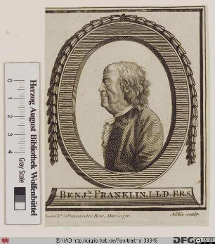 Bildnis Benjamin Franklin