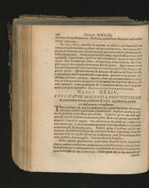 Caput XXIV. Explicatur Sententia Pontificiorum de certitudine aeternae electionis & vitae ...