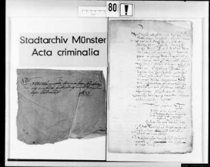 Johan Westhaus wegen Totschlag in Notwehr?, nach Leichenschau erfolgte Freispruch, aber der Stadt verwiesen