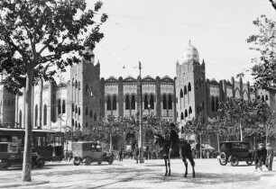 Barcelona, La Monumental. Stierkampfarena, neumaurische Architektur