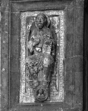Thronender und segnender Christus