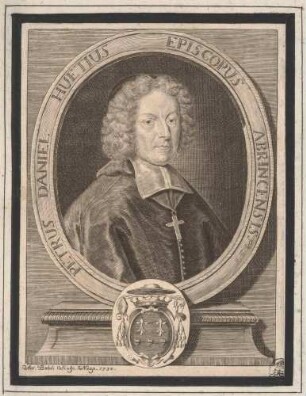 Bildnis Pierre Daniel Huet, Theologe und Bischof von Avranches (1630–1721)