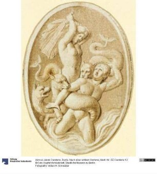 Scylla. Nach einer antiken Gemme