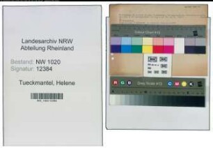 Entnazifizierung Helene Tueckmantel , geb. 00.00.0000 ()