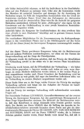 124. Die Hauptverhandlung