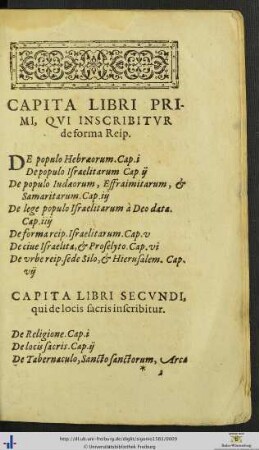 Capita Librorum