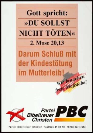 PBC, Europawahl 1994