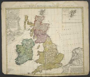 Regnorum Magnae Britanniae Et Hiberniae Mappa Geographica